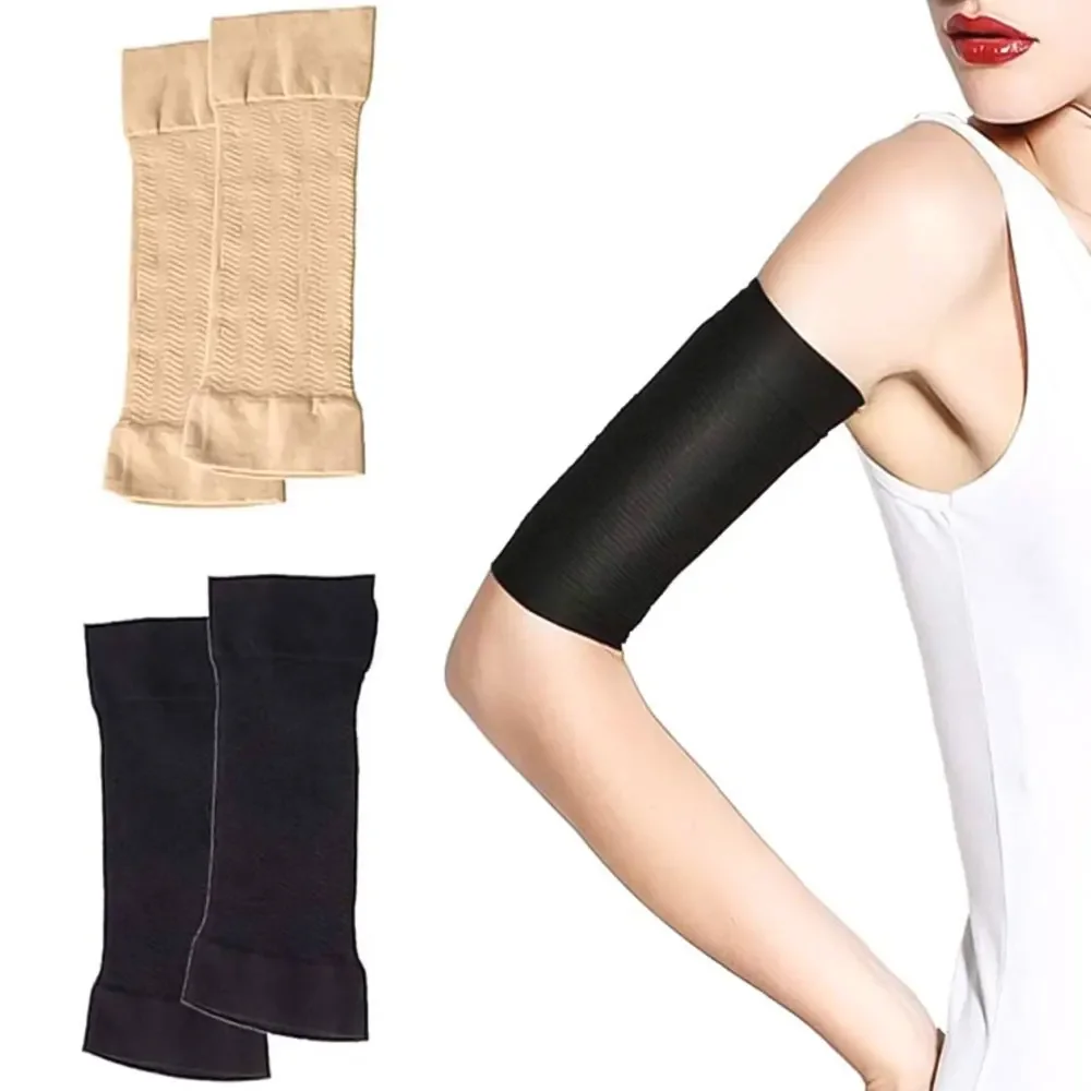 2Pcs Weight Loss Calories Off Slim Slimming Arm Shaper Massager Sleeve Slimming Wraps Arm Weight Loss Fat Burning Wrap Bands