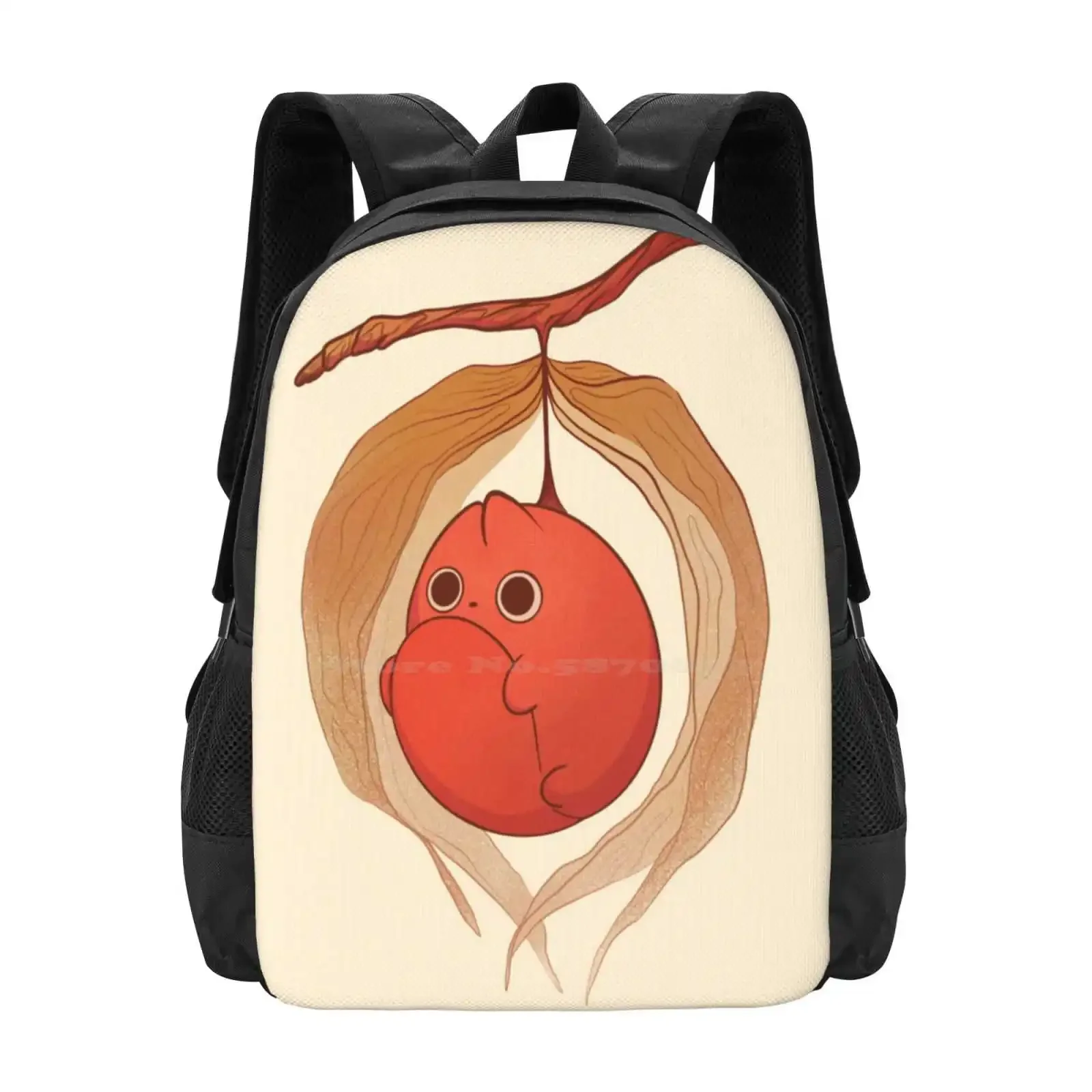 

Cute Plant Cat Design Hot Sale Schoolbag Backpack Fashion Bags Cats Cute Cat Fantasy Creature Funny Orange Plant Lovers Anime