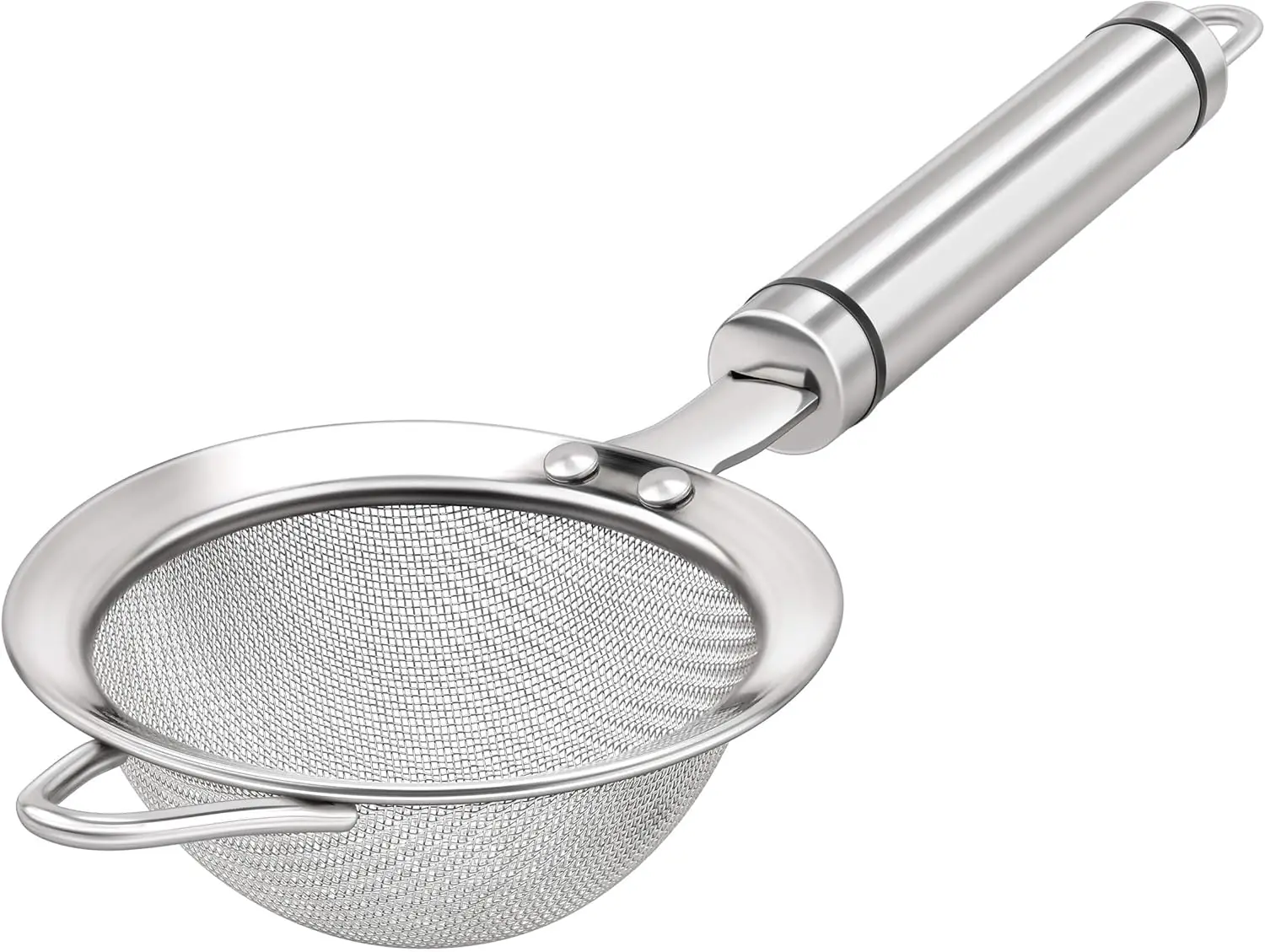 

Stainless steel fine mesh filter and water filter with handle for kitchen use