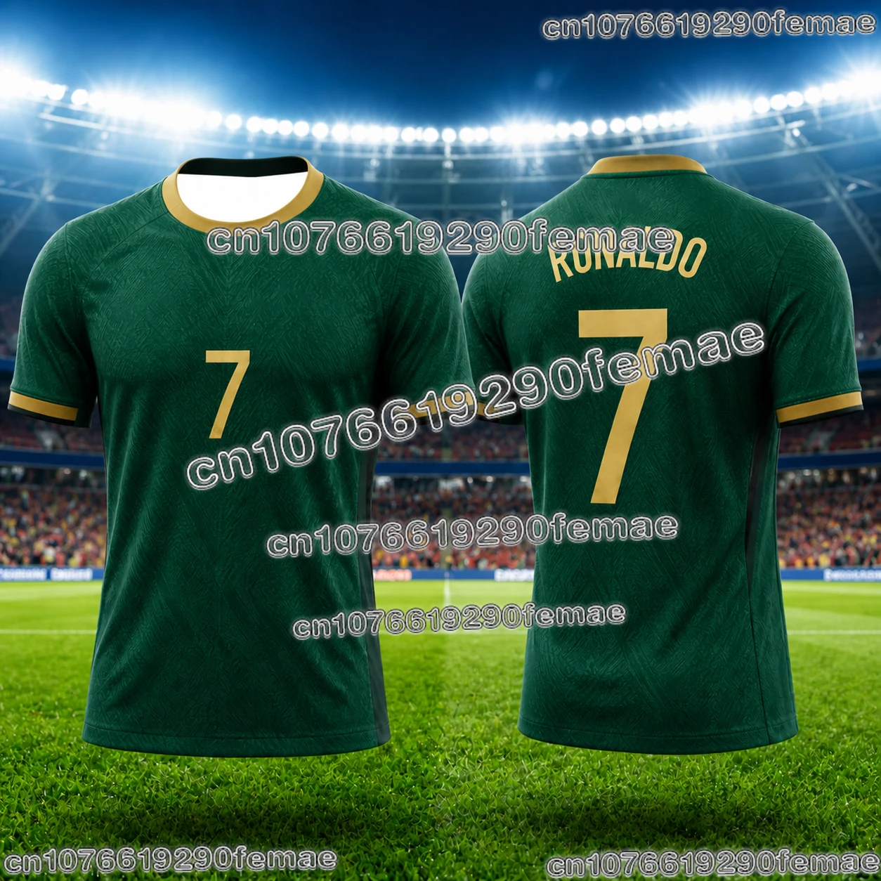 Fashion Ronaldo Unisex Jersey Collectible Soccer Fan T Shirt Lightweight Breathable Football Sportswear For Men Women Streetwear image 4