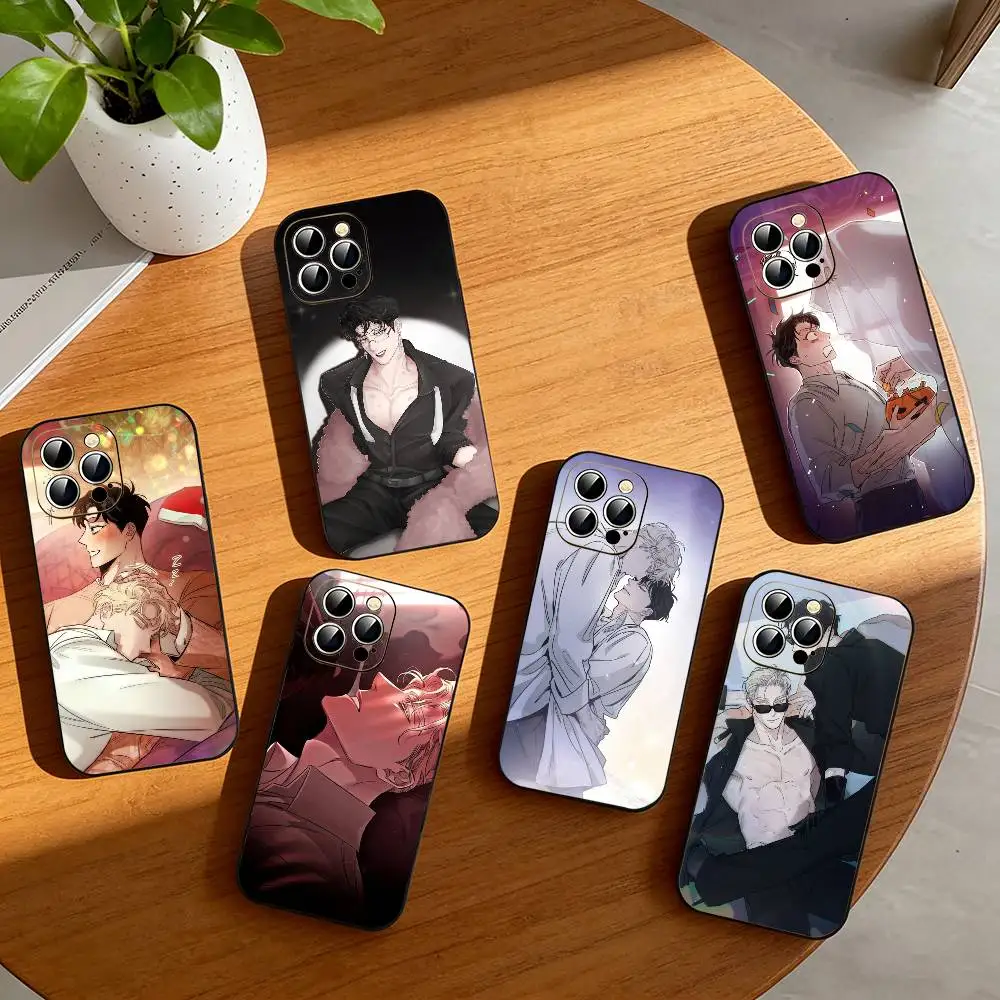 

R-roses and C-champagne Phone Case For iPhone 17,16,15,14,13,12,11 Plus,Pro Max,XS,Soft Silicone Black Cover