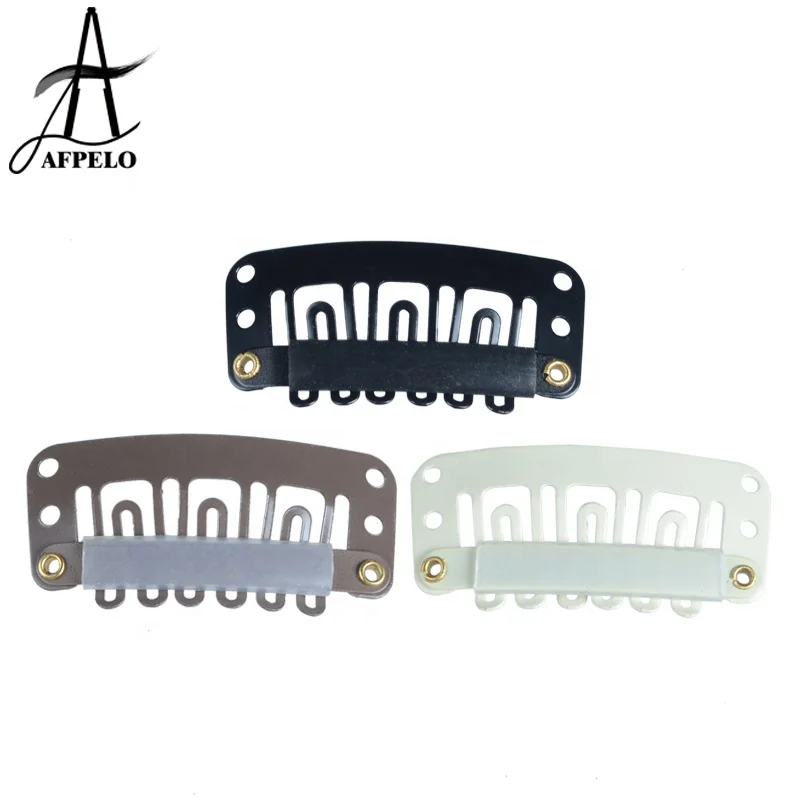 

Steel Wig Clips 32mm U-Shape Hair Extension Tools Hair Extension Snap Clip