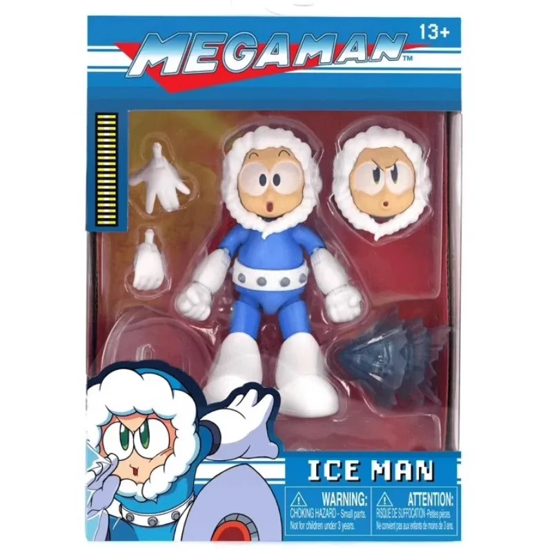 Em estoque jada brinquedos mega homem gelo fogo corte elec man hiper figura de ação brinquedo colecionável presente