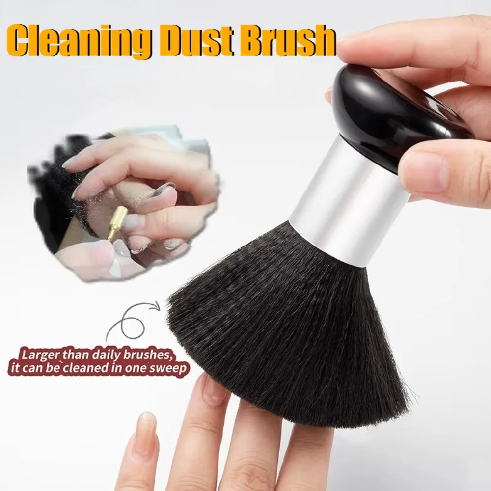 Mushroom Cleaning Dust Brush Head Loose Powder Brush Multipurpose Cleaning Brushes Soft Hair Brush Neck Face Duster Hairdressing