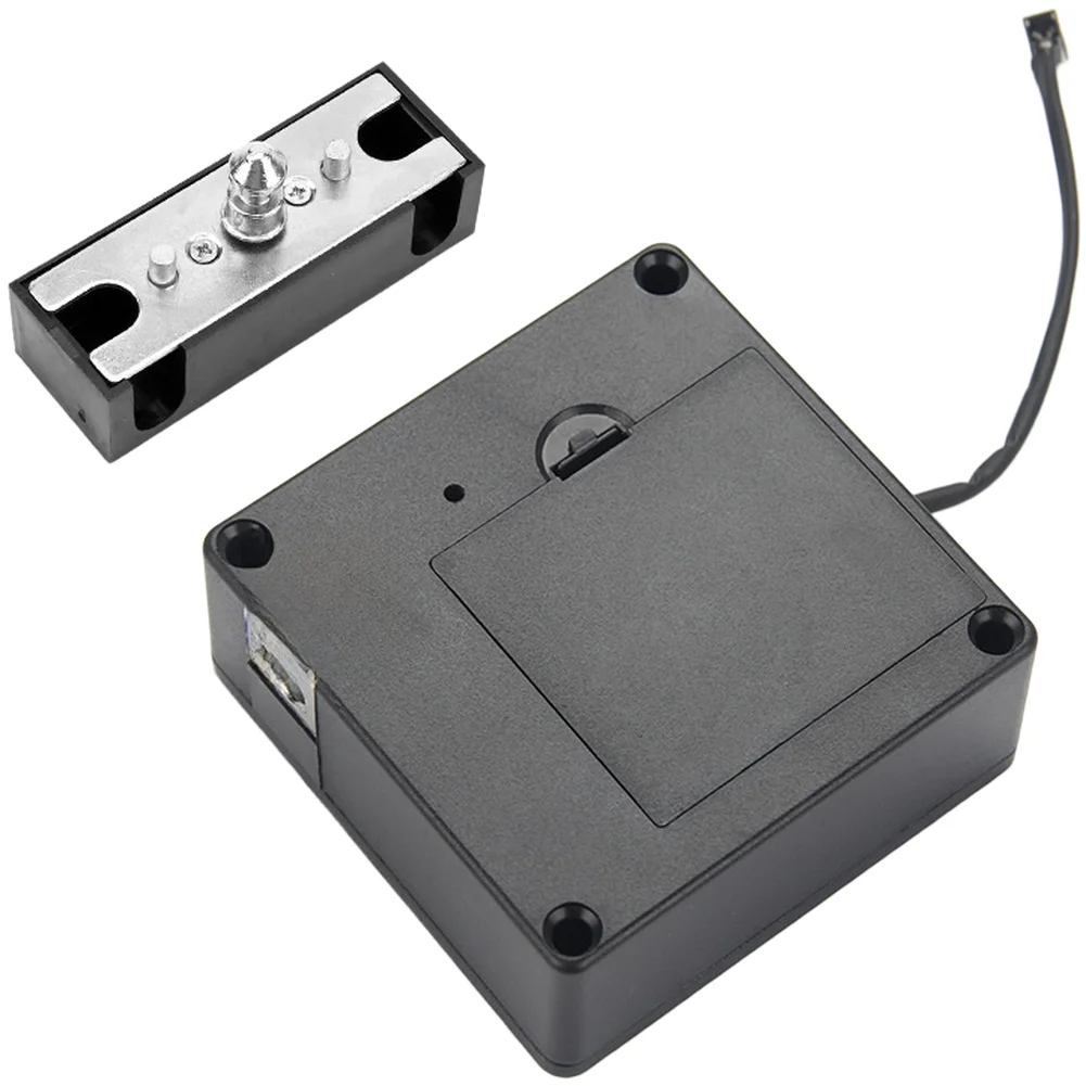 No Drill Invisible Drawer Lock Auto Eject When For rfid Card Swiped Compatible with Single Double Doors and Drawers