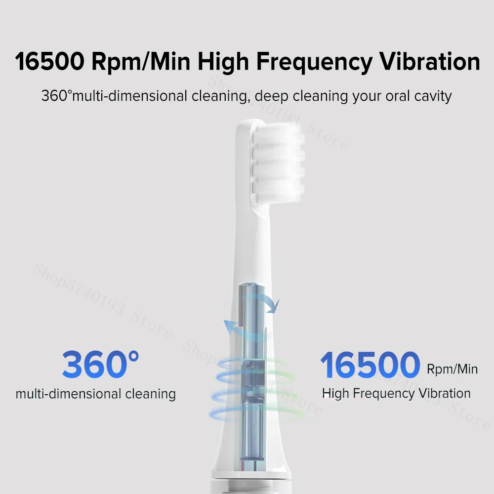 Xiaomi Mijia Sonic Electric Toothbrush T100 Adult Ultrasonic Automatic Toothbrush USB Rechargeable Waterproof Tooth Brush Xiomi