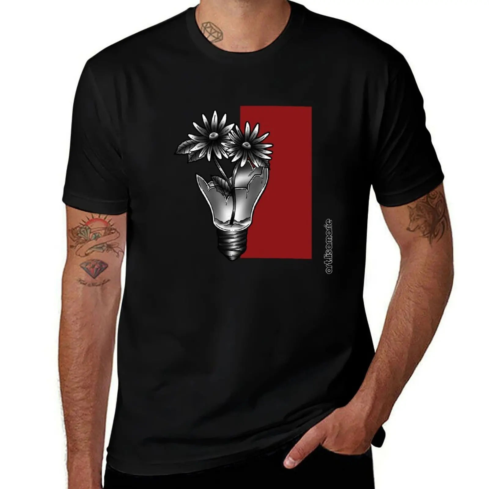 

Daisy Lightbulb T-Shirt Clothing Funny t-shirts designer shirts oversizeds mens cotton t shirts