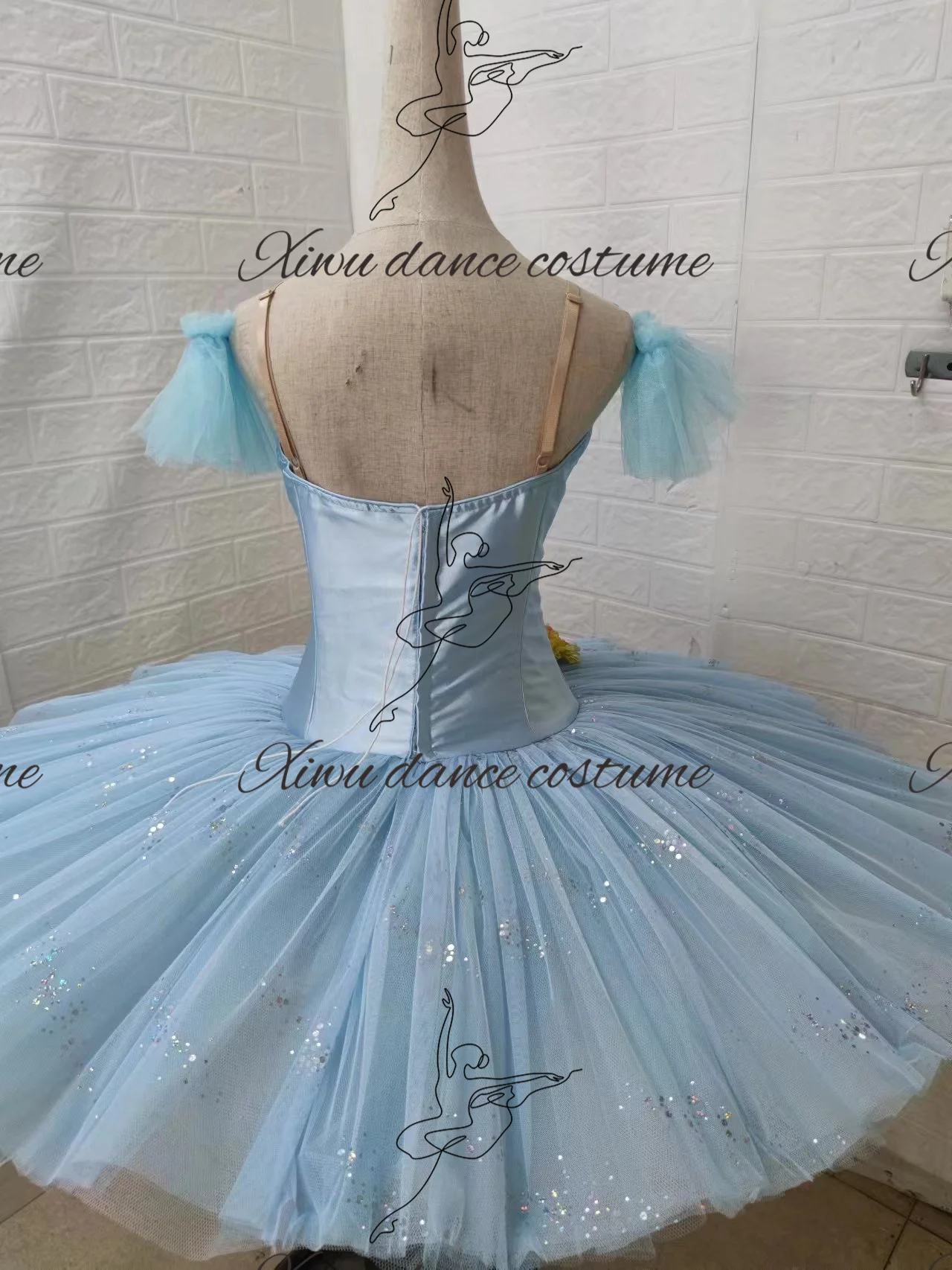 Professional high-quality custom-size ballet performance ballet costume high-end competition ballet dress