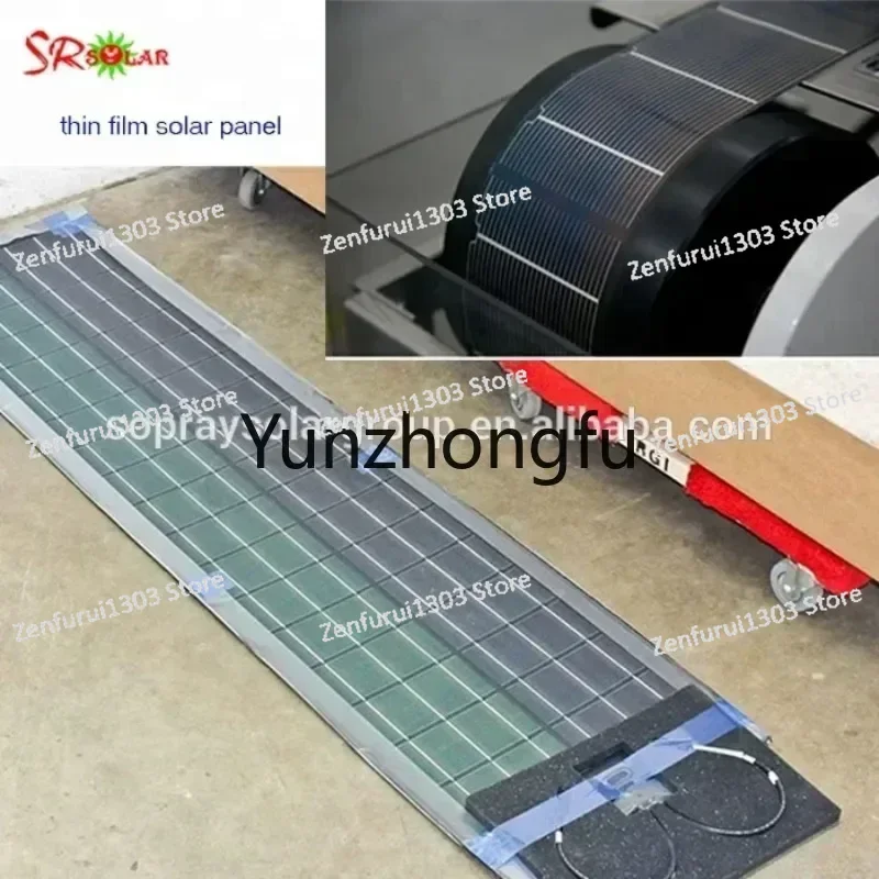 75W 115W 270w 360W 460W 1000W High Quality rollable amorphous silicon thin film flexible solar panel for RV boats marine