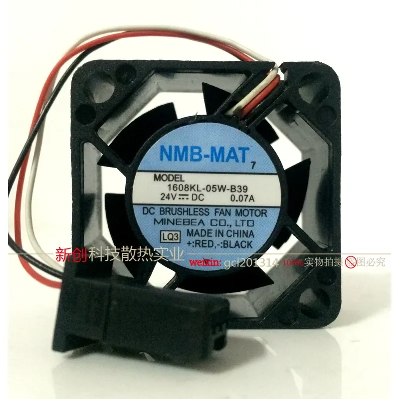 for Original NMB1608KL-05W-B39 24V 0.08A 0.07A FANUC Plug Dedicated Cooling Fan