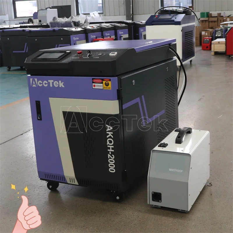 

Rust Clean Metal Cleaning 1500W 2000W Fiber Laser Cleaning Machine Laser Rust Removal