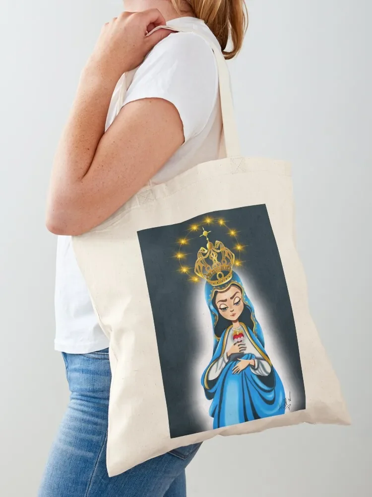 Hail Mary Tote Bag canvas tote Customizable tote bag Handbags supermarket folding bag