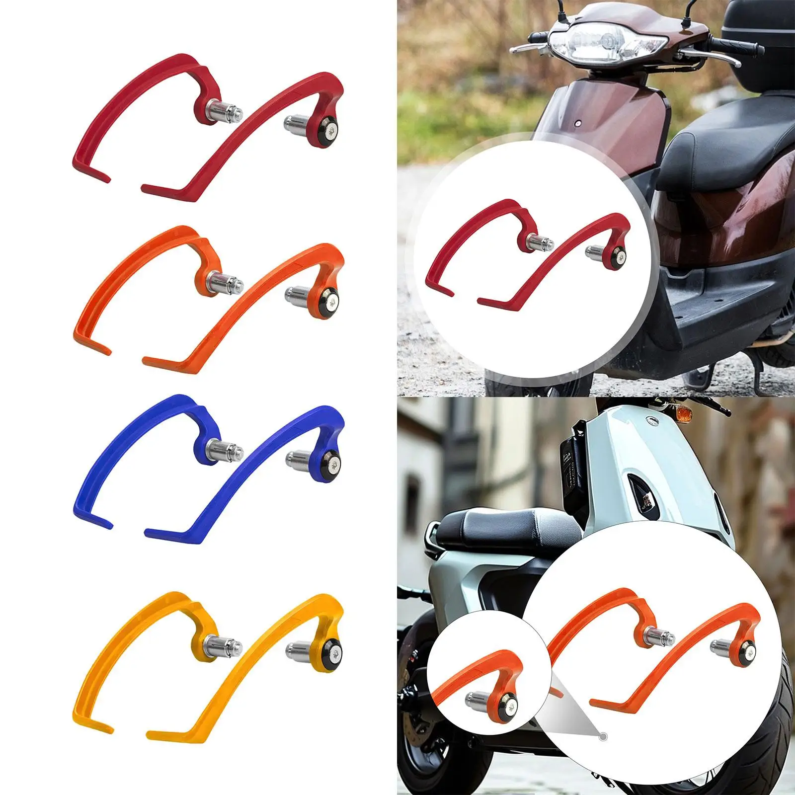 Motorcycles Handguard Impact Resistant Handlebar Protector Accessory for 7 8in Electric Bike Mountain Bike
