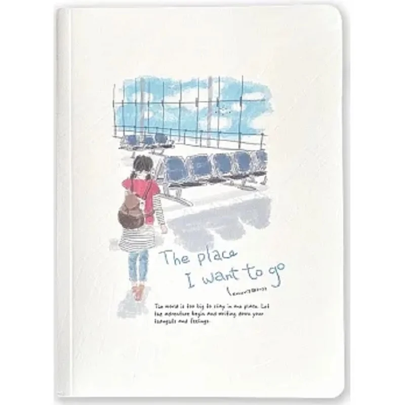 

Still On The Go The Place I Want To Go Travelogue поставляется с эксклюзивными иллюстрированными повседневными заметками Lemonzs 9789869851626