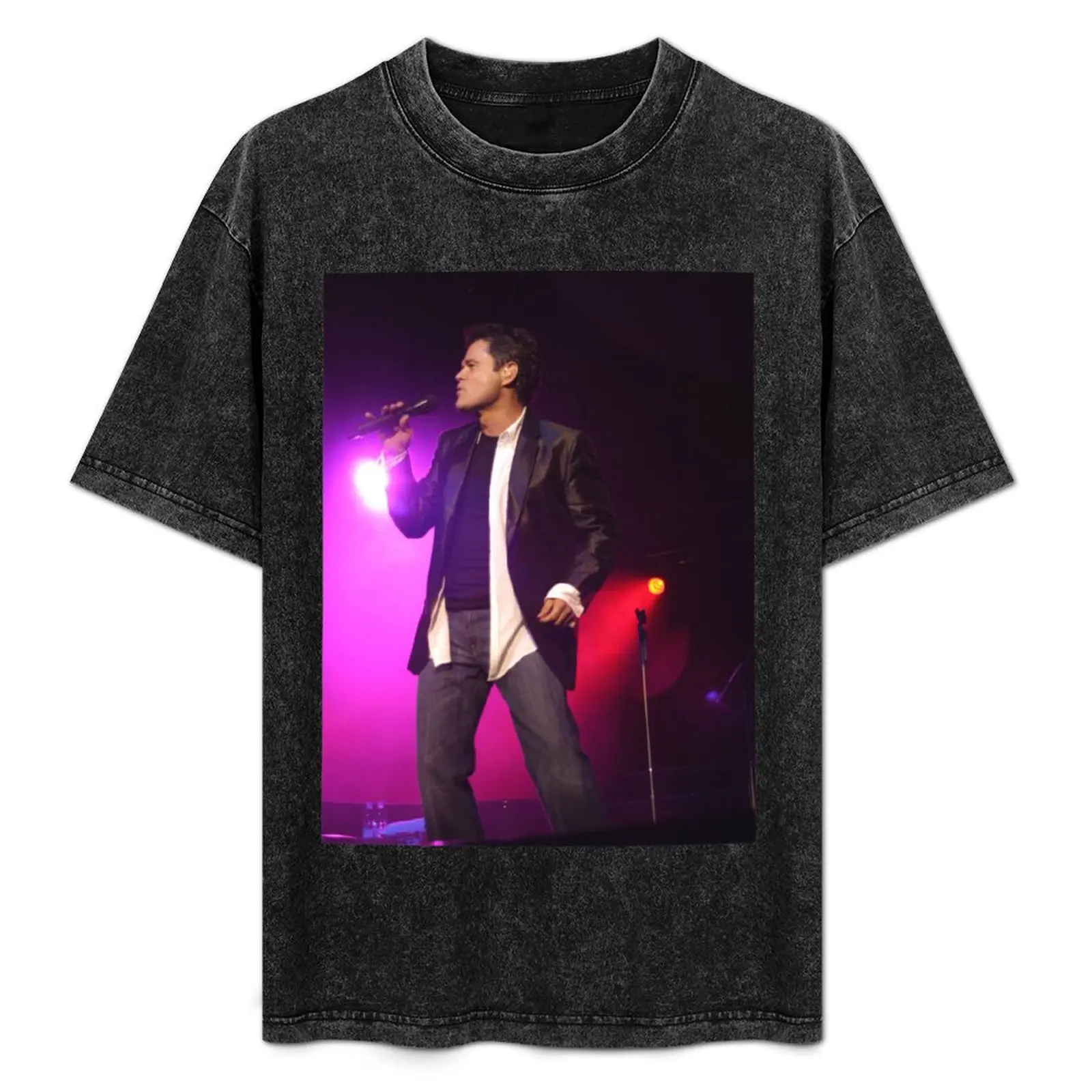 

Donny Osmond in Concert T-Shirt Gym Wear Breathable Short Sleeve Tee