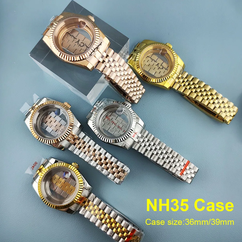 new-nh35-case-36mm-39mm-stainless-steel-men's-automatic-watch-sapphire-glass-suitable-for-nh35-movement-accessories
