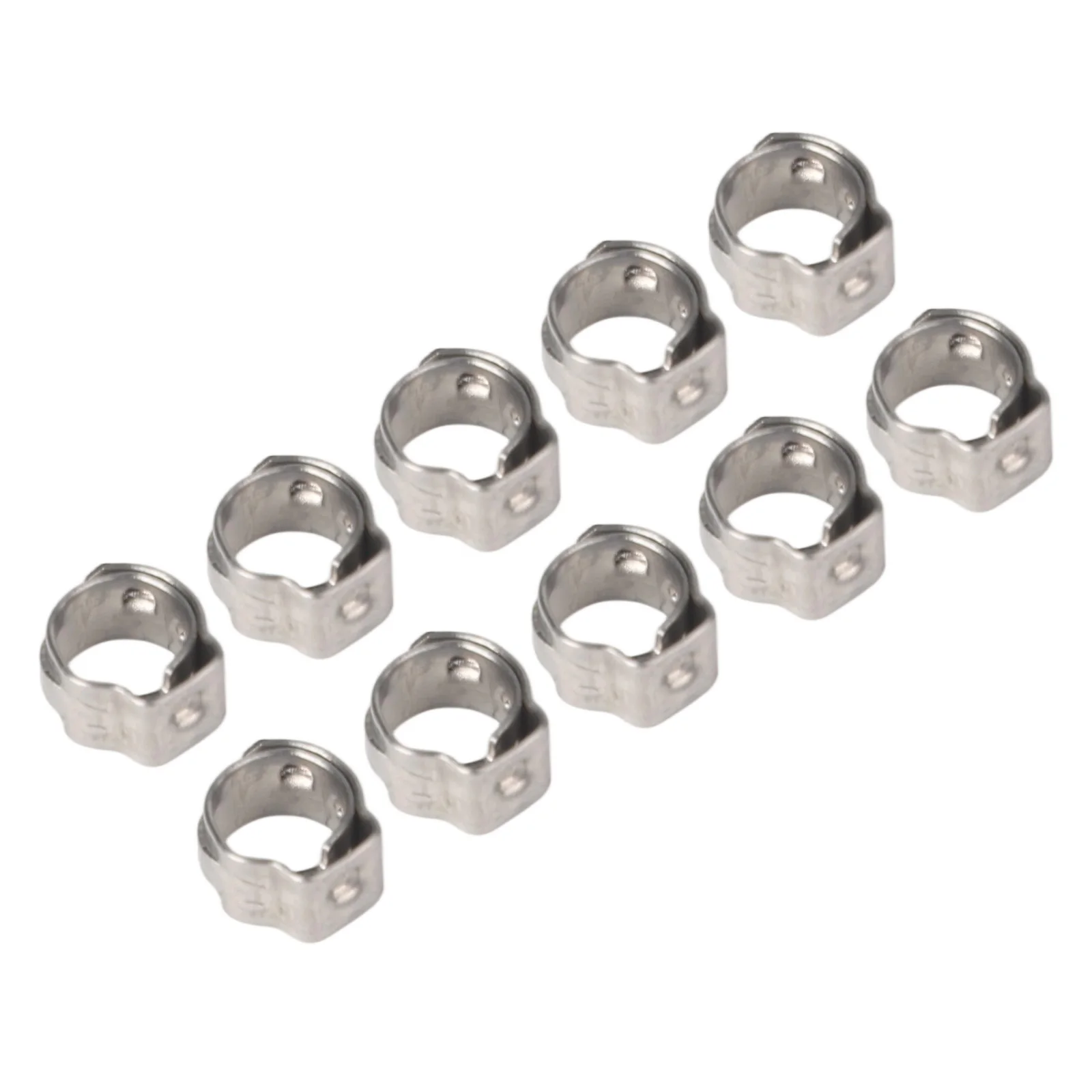 360 Stepless Hose Clamps 7mm 8mm PEX Clamp Ring Concentrated Clamping Force Long-lasting Strength Narrow Design