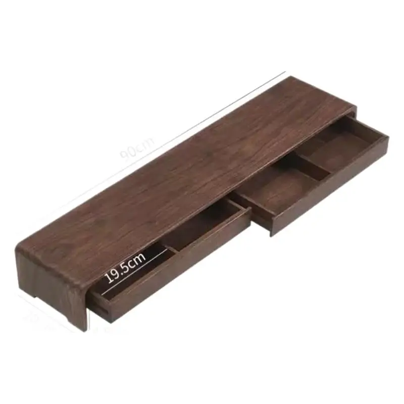 

Black walnut desktop padded laptop desktop monitor