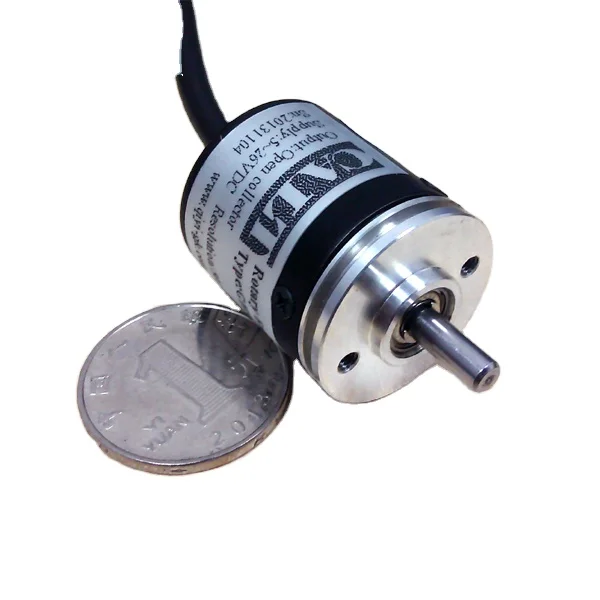 

Mini encoder 5vdc 500 pulsos 30mm outer dia 4mm shaft optical rotary encoder