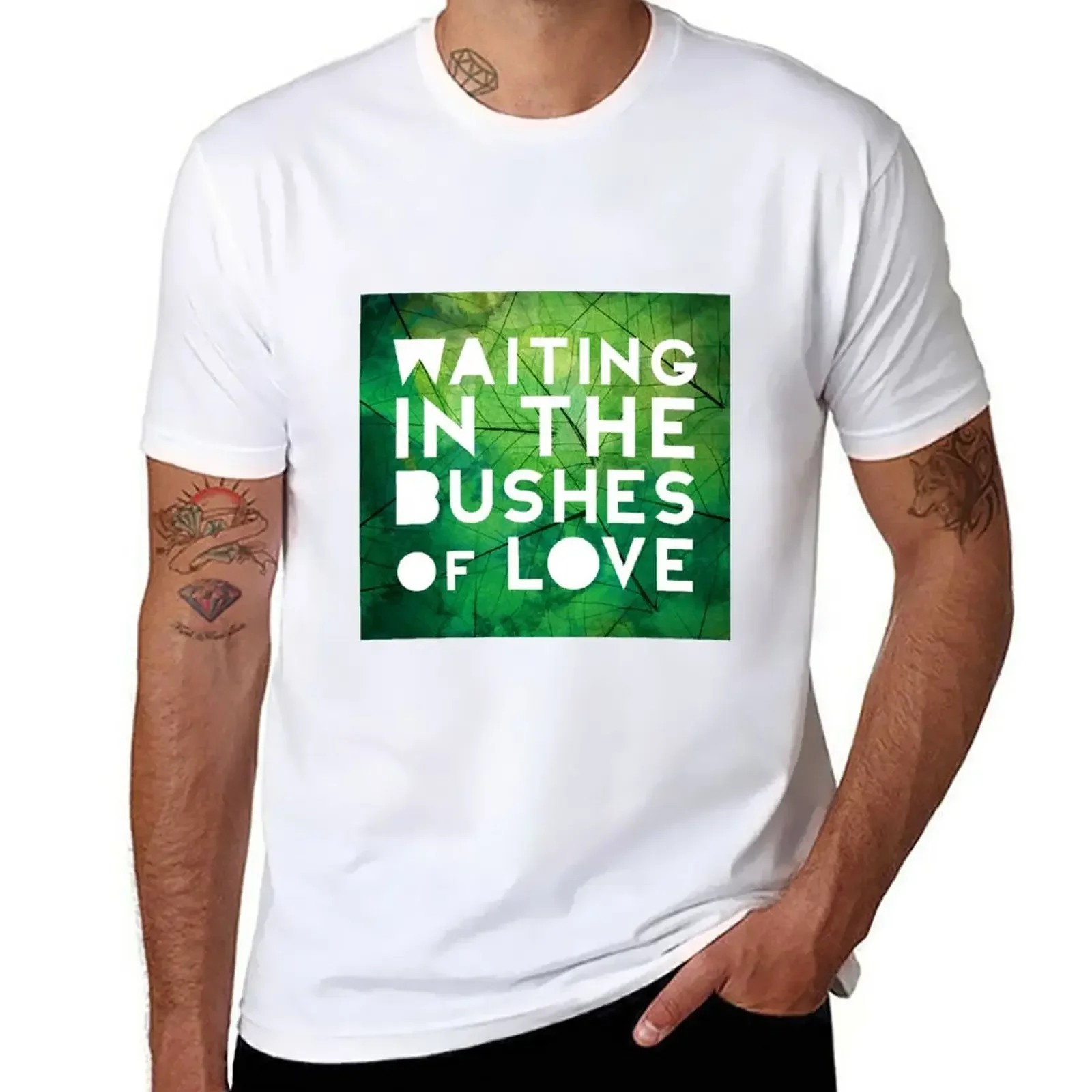 Waiting in the Bushes of Love T-Shirt Blouse customs design your own heavy weight t shirts for men