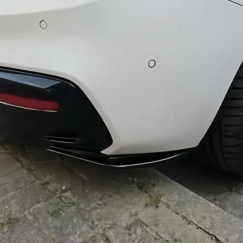 For BMW F20 M-Pack M135i M140I 118i 120i 125i Facelift 2015-2019 Rear Side Splitters Rear Bumper Side Spoiler Splitter Diffuser