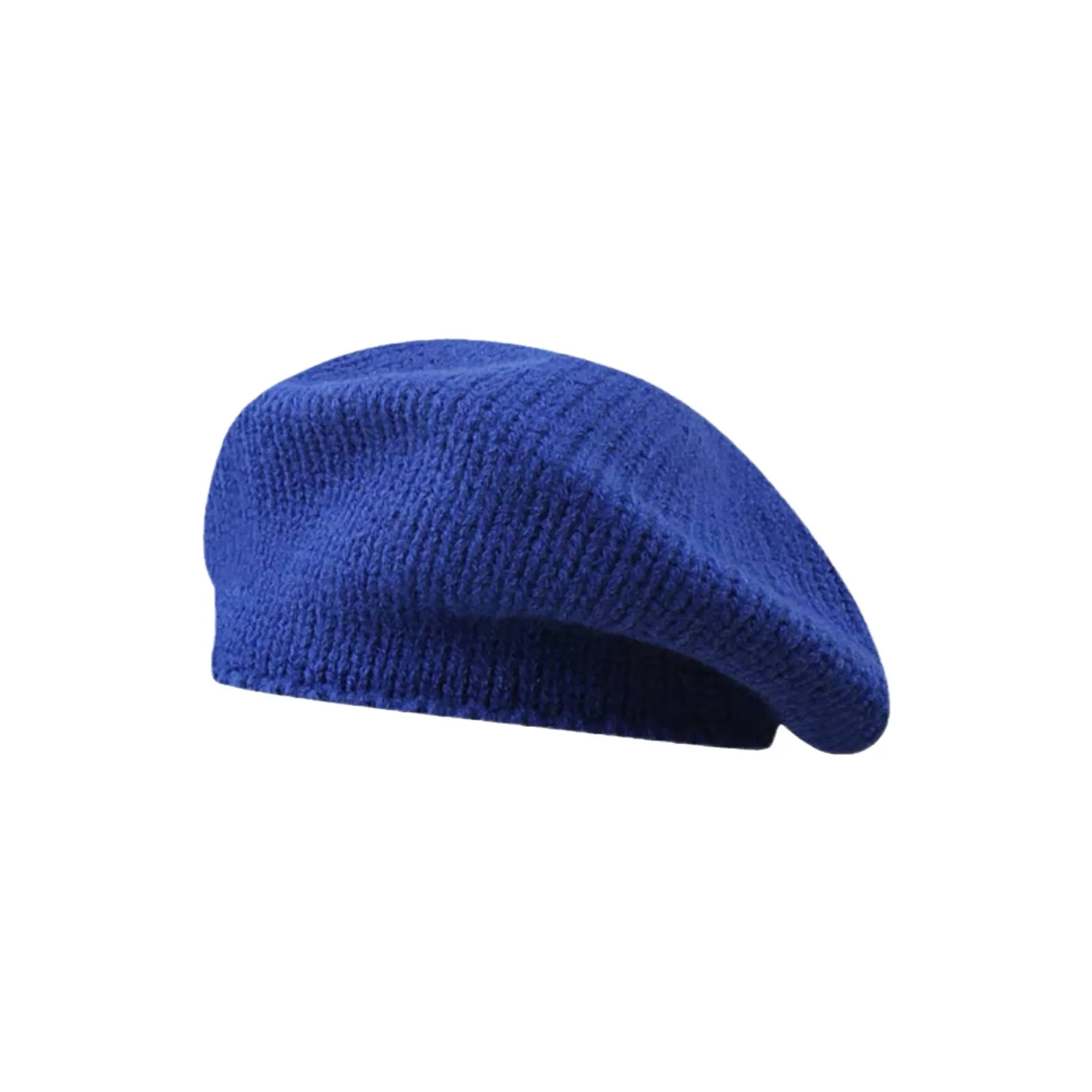 

Beanie Hat Knit Beret Cap women's Solid Colour Hundred Fashion painter's Hat Autumn Winter Woolen Caps Hats Y2k