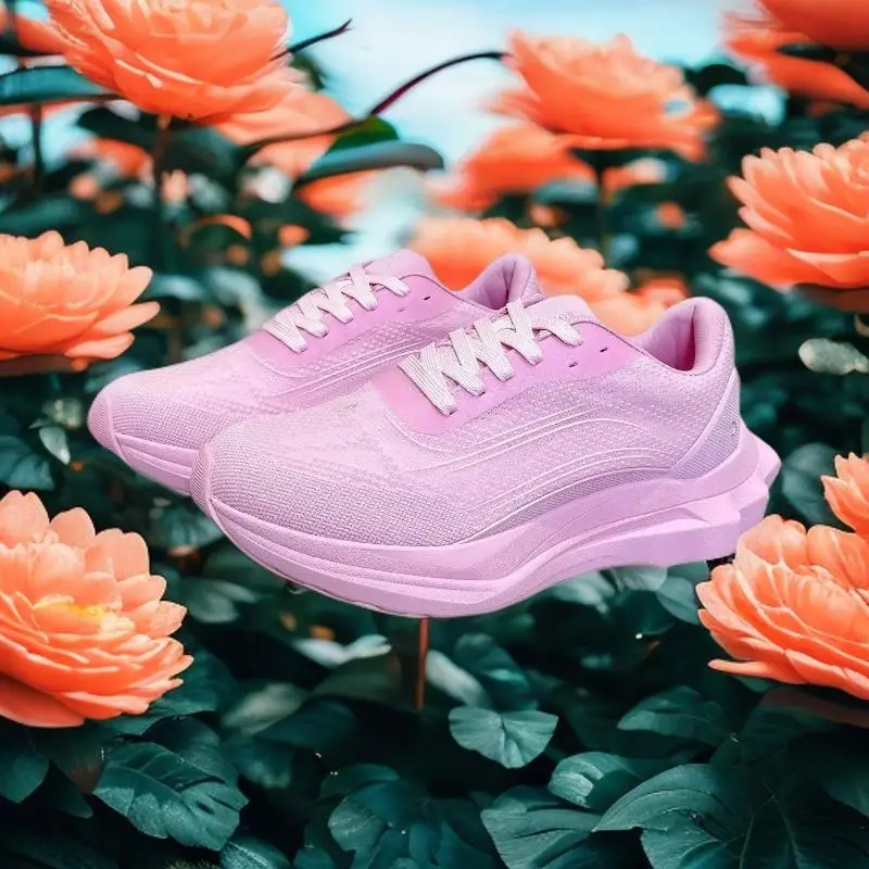 Versatile Autumn & Winter Celebrity-Style Mesh Breathable White Sneakers, Thick-Soled and Comfortable for Fitness, Running