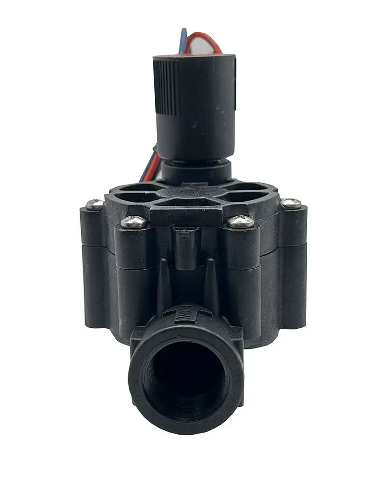 3/8 "1/2" 3/4 "1" électrovanne d'eau normalement fermée 220V 12V 24V vanne en Nylon pour l'arrosage du jardin de la ferme Irrigation paysagère