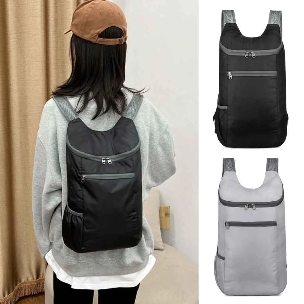 

Outdoor Sports Folding Backpack Large Capacity Lightweight Backpack Travel Waterproof Bag J9V0
