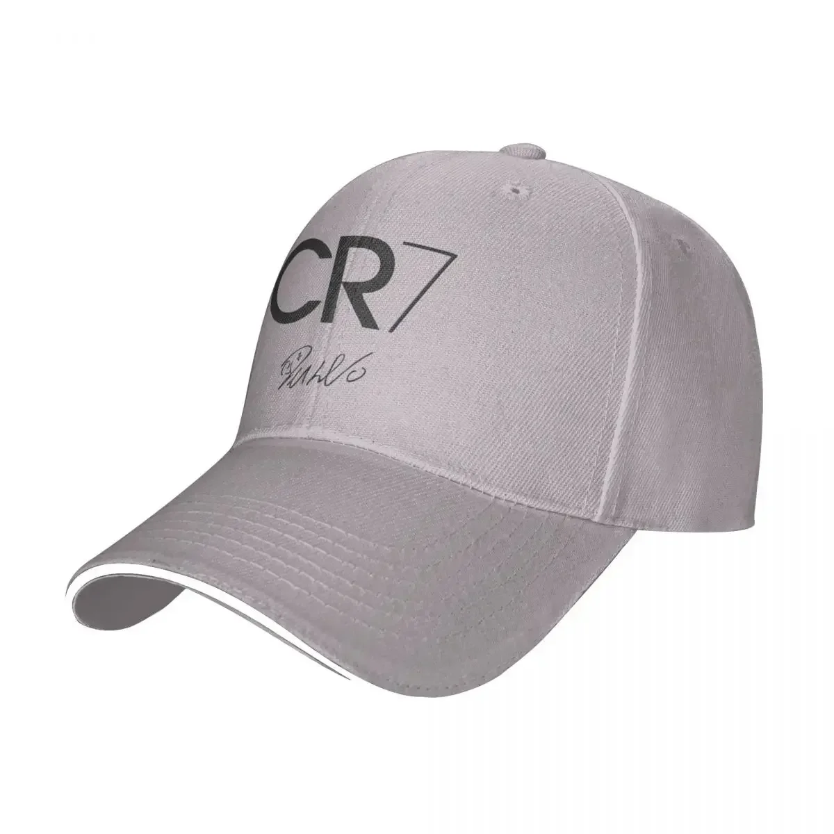 CR7 Football Soccer Baseball Caps Popular Ronaldos Sandwich Hat Unisex Polyester Sun Cap Running Golf