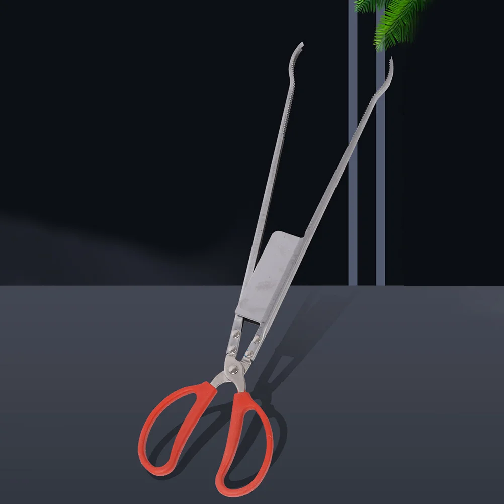 

Stainless Steel Anti-Slip Eel Clamp Crab Clamp Loach Clip Multi-Function Kitchen Accessory Outdoor Camping Bbq Tool