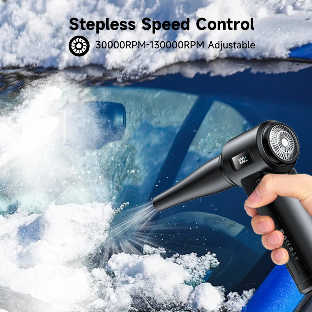13500mAh Compressed Air Duster Cordless Air Duster for Car,Pet,Handheld Electric Air Blower,Desk Mini Air Spray Cleaner Tool
