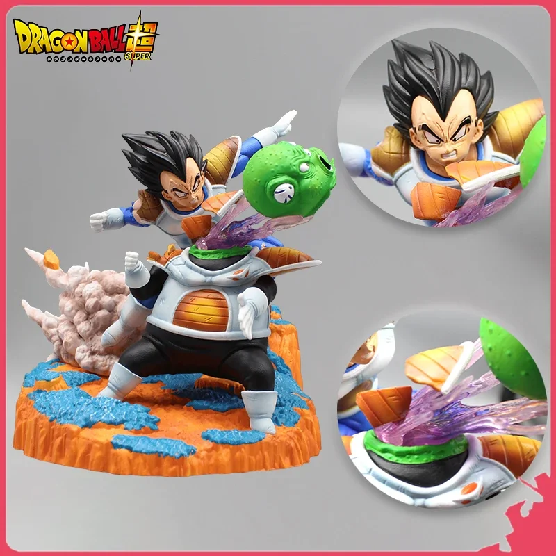 

25cm Anime Dragon Ball Vegeta Vs Guldo Figure Vegeta Figurine Pvc Action Figures Gk Statue Collection Model Toy Gifts