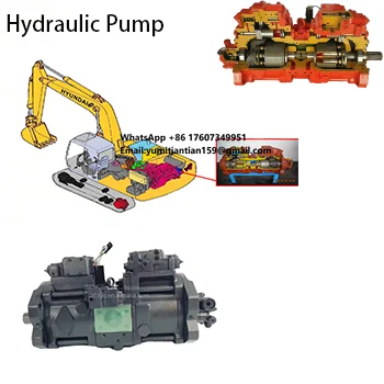 

Гидравлический поршневой насос K5V140DTP-9N01-17T для экскаватора DX300, гидронасос 4601510 для запчастей строительной техники