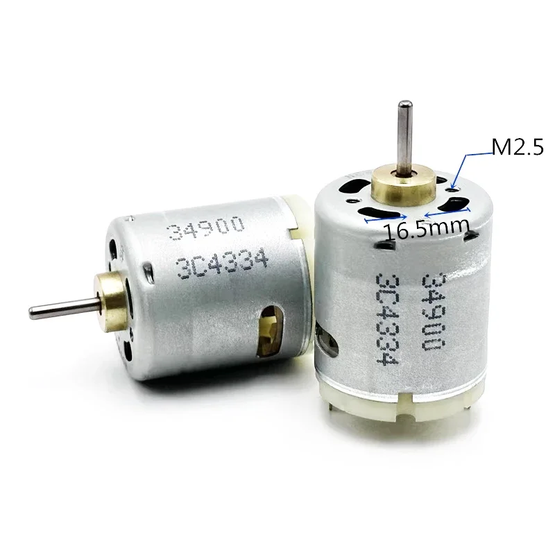 1PC JOHNSON RS365-1885 Carbon Brush Motor DC 6V 12V 18V 24V 25800RPM High Speed for Hair Dryer Heat Gun Toy Car Boat Model