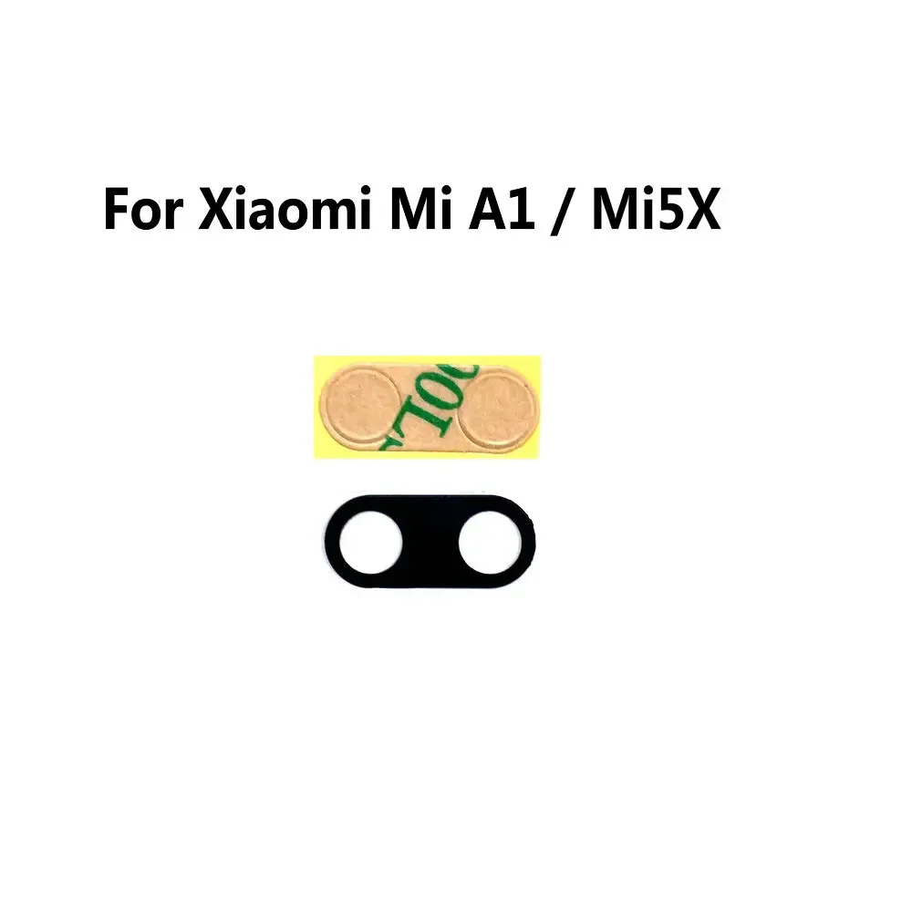 

New High Quality Rear Camera Glass lens Cover & Sticker for Xiaomi Mi A1 Mi5X Mi 5X Phone