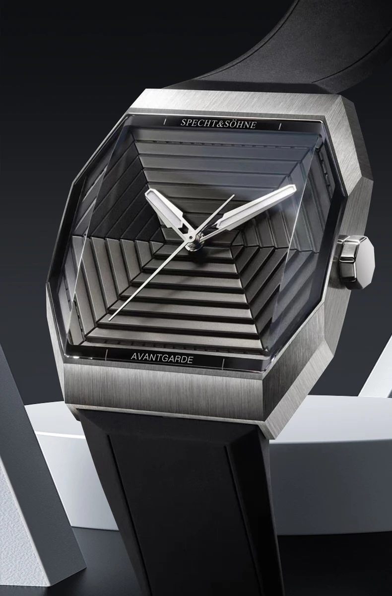 Specht & Söhne New Creative Design Square Watch For Men Sports Watches Octagon Stainless Steel 3D Sapphire Crystal Reloj Hombre