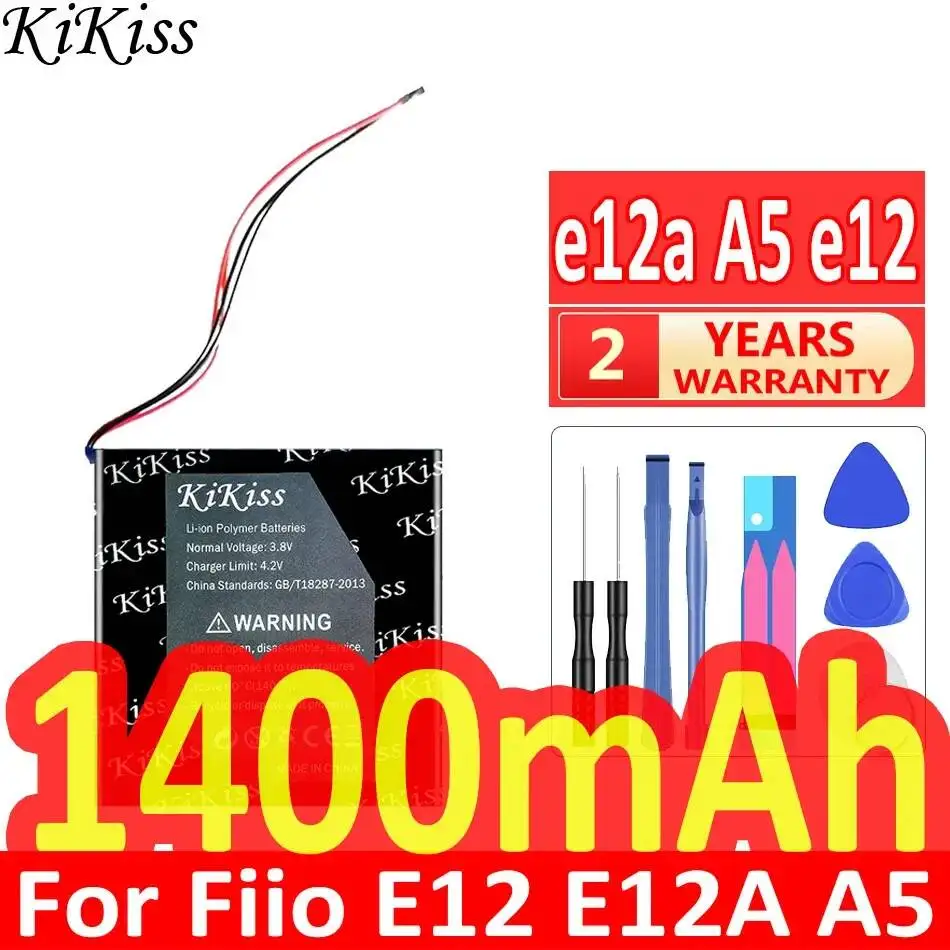 

Premium Replacement High-Efficiency For Fiio E12 E12A A5 Player IN - Ear Headphones Battery 1400mAh