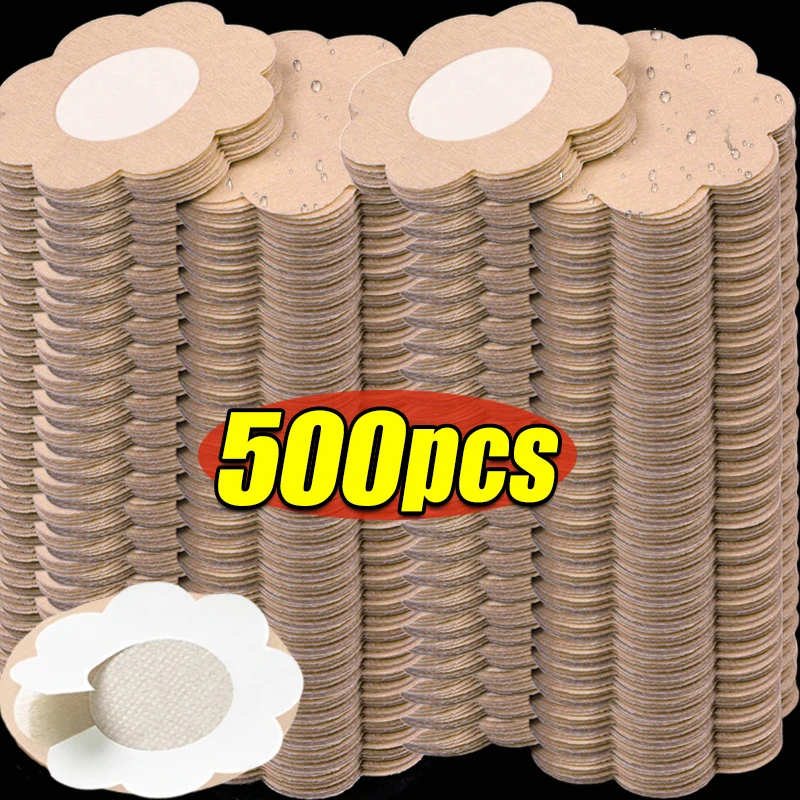 50-500 шт., наклейки на крышку сосков, женская лента для подтяжки груди, невидимые самоклеящиеся одноразовые накладки на бюстгальтер, паста для груди 50-500 шт., наклейки на крышку сосков, женская лента для подтяжки груди, невидимые самоклеящиеся одноразовые накладки на бюстгальтер, паста для груди