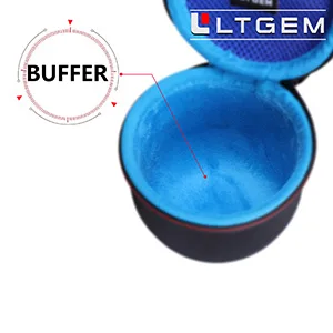Etui LTGEM kompatybilne z przenośnym, wodoodpornym głośnikiem Ultimate Ears WONDERBOOM 4 / Play / 3/2, czarne — zdjęcie produktu 3