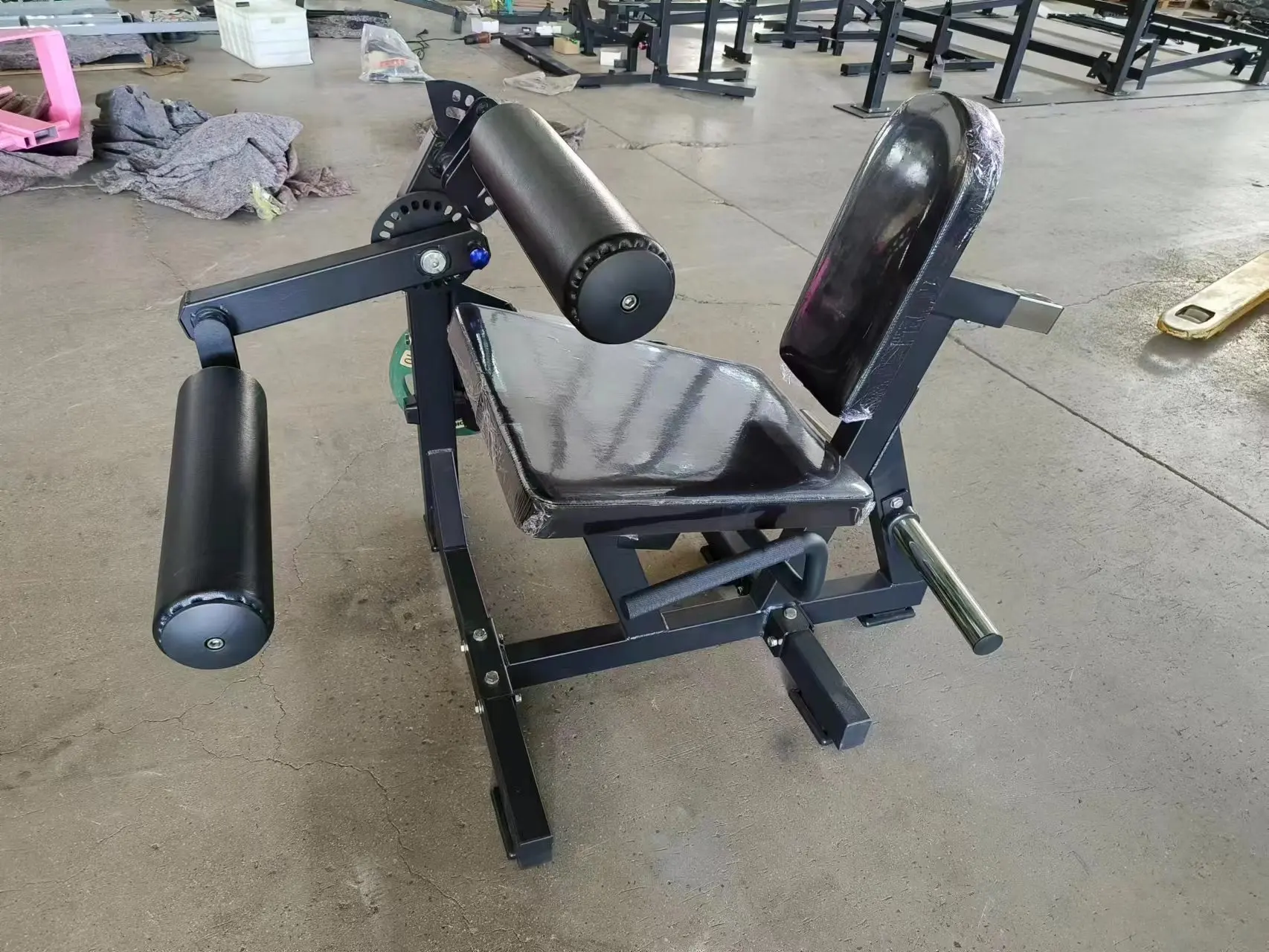 Commercial Fitness Equipment Sitting Leg Trainer New Type Fitness Leg Curl Stretching Exercise Machine