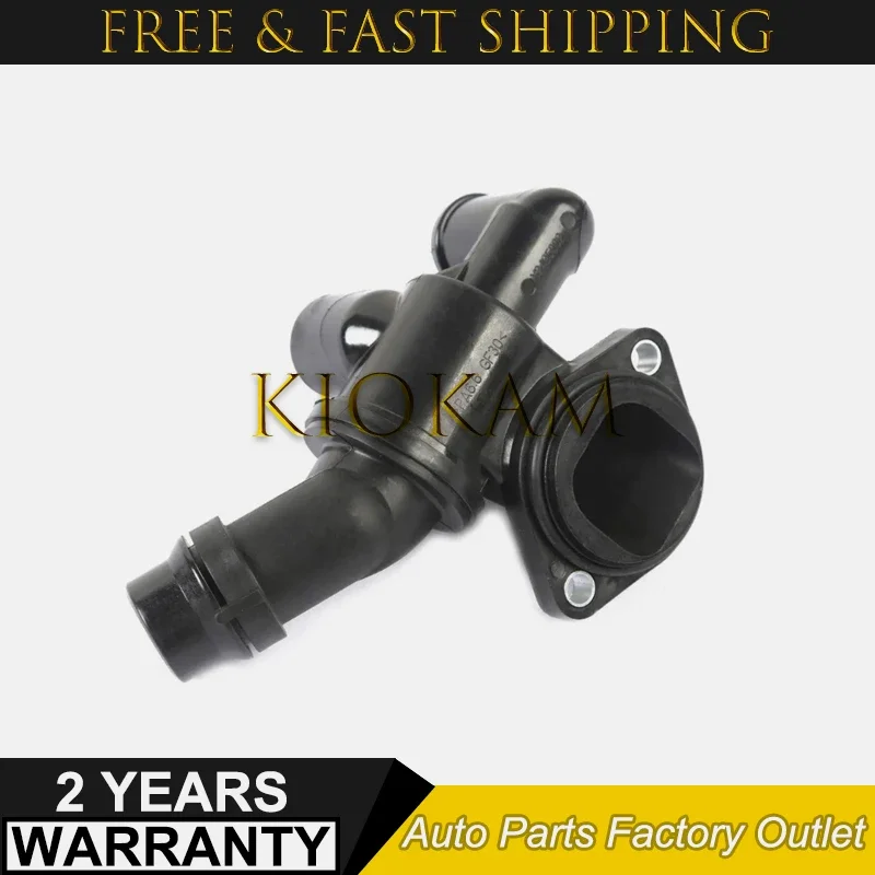 06F121111 Engine Thermostat Housing Assembly for Volkswagen VW Golf Jetta Passat 2.0L Turbo Audi A3 TT 0 06F121111F