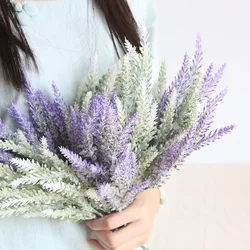 Artificial Lavender Plant Wall Lavender Artificial Flowers Family Decoration Wedding Fake Flowers