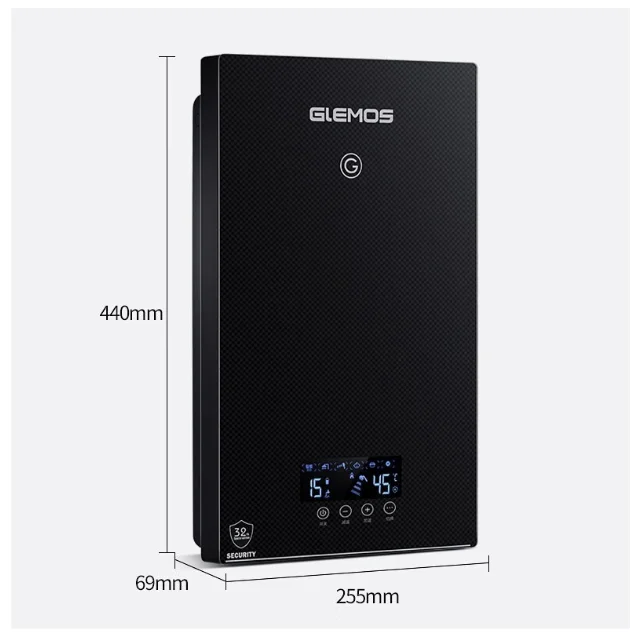 Herstellungspreis 12 kW, einfache Installation, schnelle Erwärmung, sofortiger elektrischer Warmwasserbereiter für gewerbliche Haushalte, Hotels, ganzes Haus