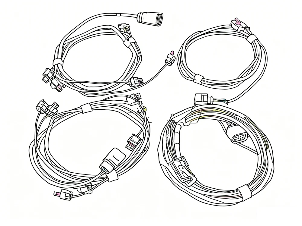

Кабельное подключение от 0K до 12K - для Audi A3 8V, установочный комплект для автоматической парковки PLA 2.0 3.0