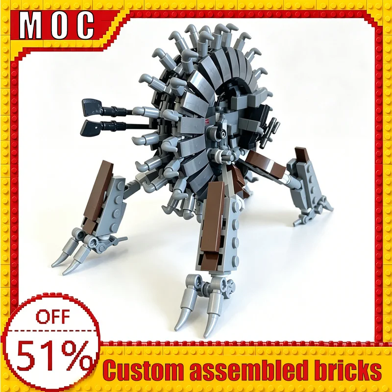 

462PCS War Series Technology Character Wheel Bike Custom Building Blocks MOC Model Education Assembly Toy Display Festival Gift