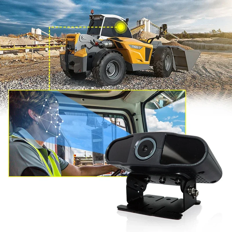 GPS Tracking Truck Bus Eye Sensor Camera Monitor Driver Fatigue Alarm Warning System