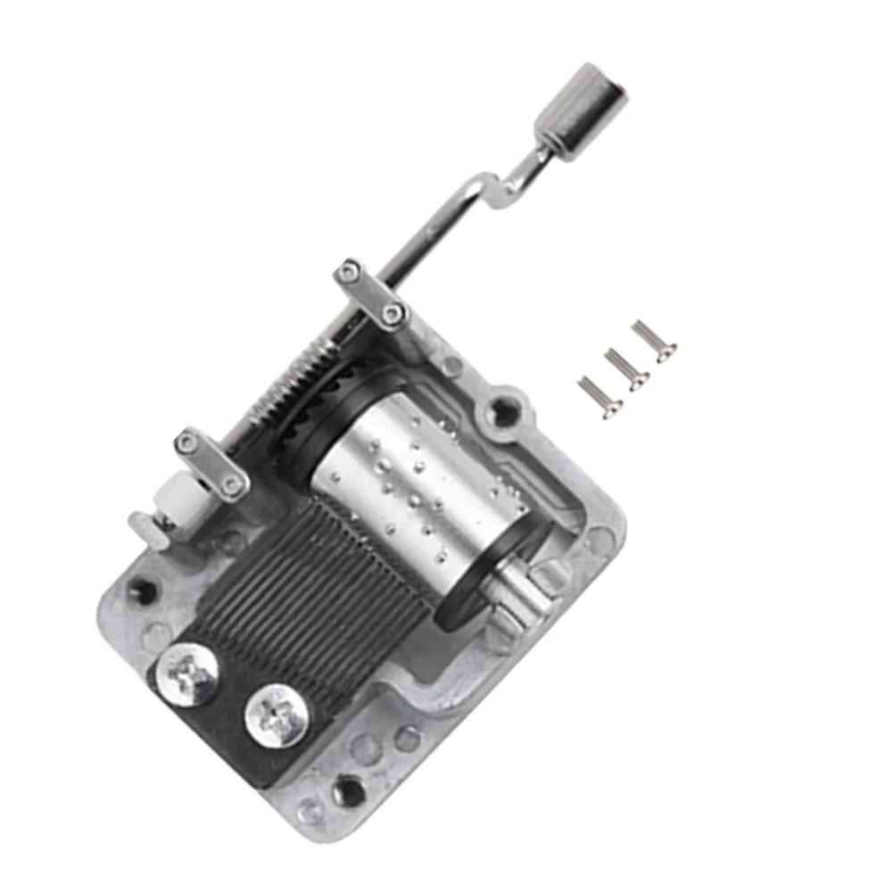 For 3d Printed Piano Shell Compatible Winding Kit K014 K015 with Metal Music Box Mechanism and Complete Assembly Fasteners
