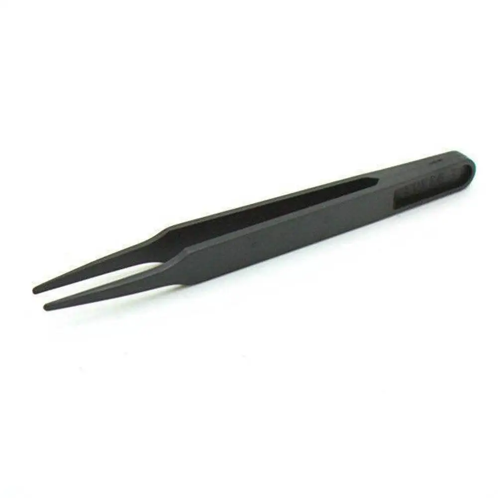 Hair Removal Tweezers Plastics Eyebrow Tweezers Slanted Face Black Point Harmless Tool Tip Beauty Black Makeup N0O6