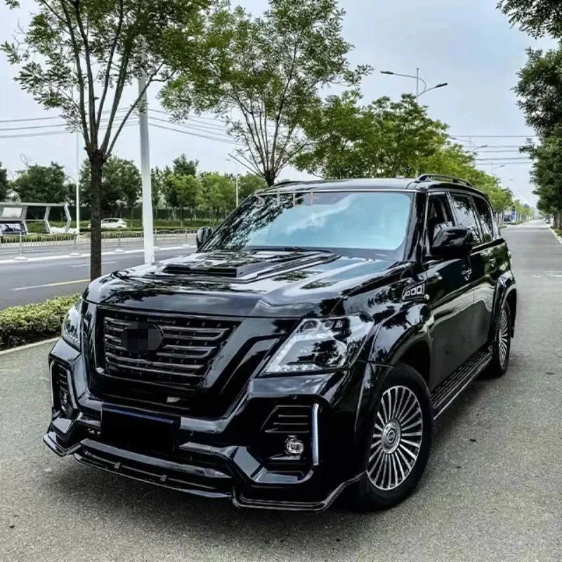 مجموعة تعديل السيارة من باترول، ملحقات داخلية، أجزاء زخرفية للشبكة، ترقية شرائط زخرفية لإضاءة السيارة الخارجية #2